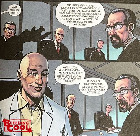 Dc Comics Confirm That Lex Luthor Is A Republican Spoilers