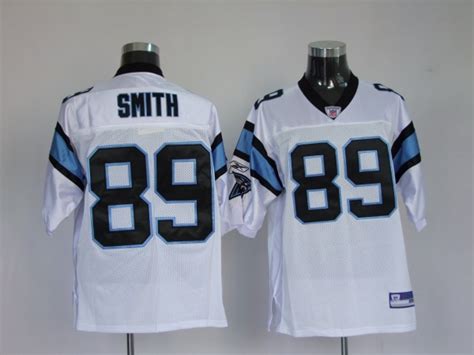 Panthers 89 Steve Smith White Stitched Nfl Jersey