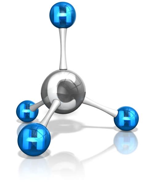 Methane Molecule Stucture Great Powerpoint Clipart For Presentations Presentermedia Com