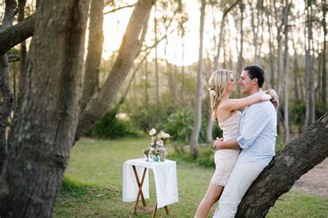 Whimsical Outdoors Engagement Shoot