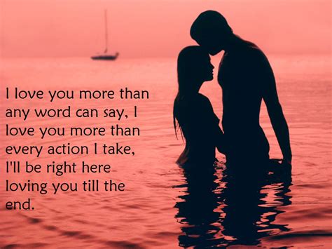 I Love You More Than Words Can Say Quotes For Him Quotes Of Live