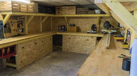 ep03 l atelier commence à prendre forme youtube amenagement atelier intérieur de garage