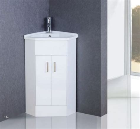 In reality, these understated units can make or break a bathroom's visual impact. Bathroom Cloakroom Floor Standing Corner Vanity Unit ...