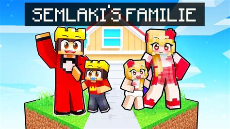 eine semlaki familie in minecraft haben youtube