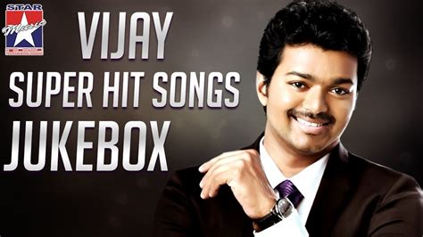 Vijay Super Hit Songs Jukebox Tamil Hits Of Ilayathalapathy Star
