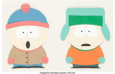South Park The Spirit Of Christmas Hand Cut Animation Scene Lot