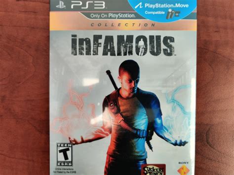 Ps3 Infamous Collection Promo Box Sleeve Video Game T780 P3 754 Ebay
