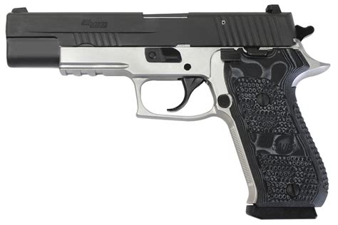 Sig Sauer P Elite Mm Centerfire Pistol With Night Sights And G Grips Sportsman S