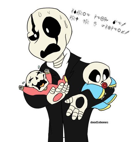 Sans Papyrus And Gaster Undertale My Father Gaster