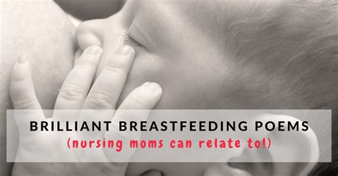 7 Brilliant Breastfeeding Poems Nursing Moms Can Relate To Mums Invited