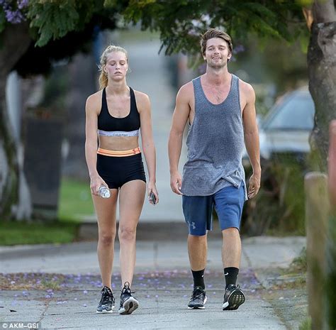 Patrick Schwarzenegger Hits The Boxing Gym With His Girlfriend Abby