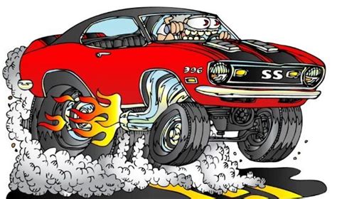 Car Toons Hot Rods Cool Cars Cartoon