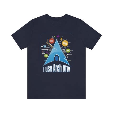 Linux T Shirt I Use Arch Btw Funny Arch Etsy
