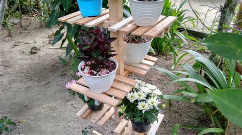 16 decorative diy firewood racks that you can easily make. Wooden Plants Stand Ideas | DIY Garden - YouTube