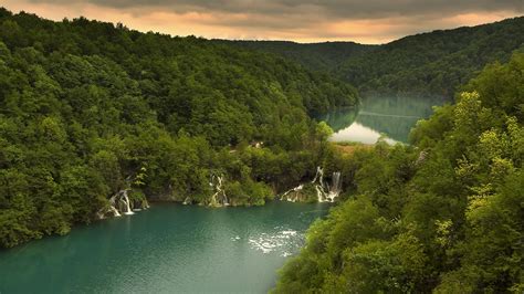 Download 1920x1080 Croatia Plitvice Lakes National Park Forest