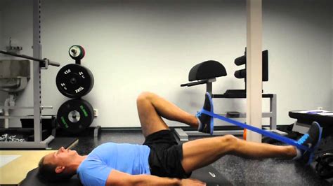Exercise Index Hip Flexor Activation With Mini Band Youtube