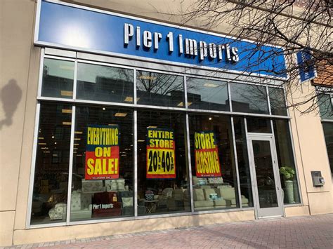 Pier 1 To Close Rosslyn Store