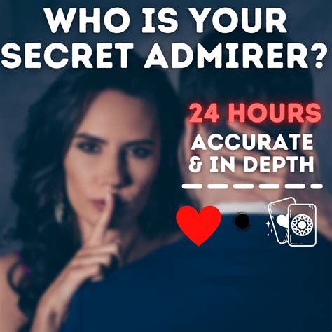 Who Is Your Secret Admirer 24 Hours Accurate Etsy