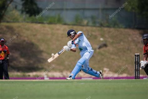 Batsman Hitting Cricket Ball Stock Editorial Photo © Afaizal 31479795