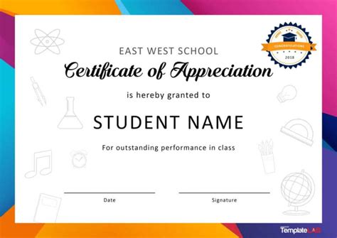 30 Free Certificate Of Appreciation Templates And Letters Inside