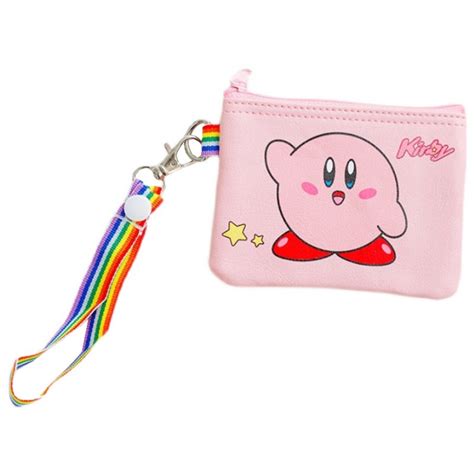 Cute Cartoon Star Kirby Plush Bag Toy Kirby Doll Girls Pu Bag Kids Toy