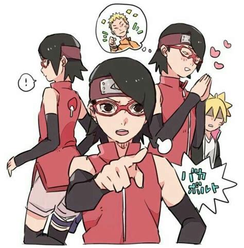 Pin de Rui em Naruto наруто Sarada uchiha Sarada e boruto Naruto mangá