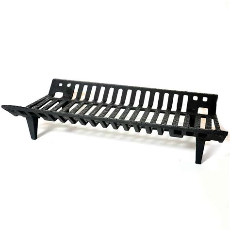 Vestal Painted Cast Iron Fireplace Grate Indoor And Outdoor