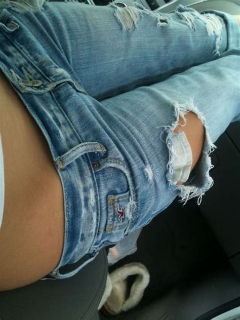 Ripped Jeans I D Wear That Pinterest My Goals Holey Jeans And
