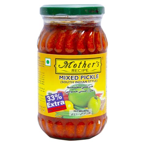 Buy Mothers Recipe Mixed Pickle 300g Online Lulu Hypermarket Uae