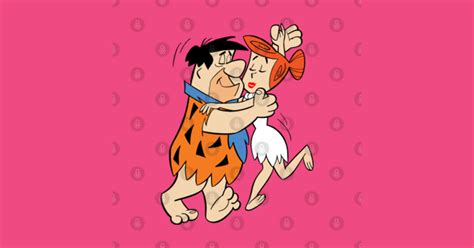 Fred And Wilma Flintstones Sticker Teepublic