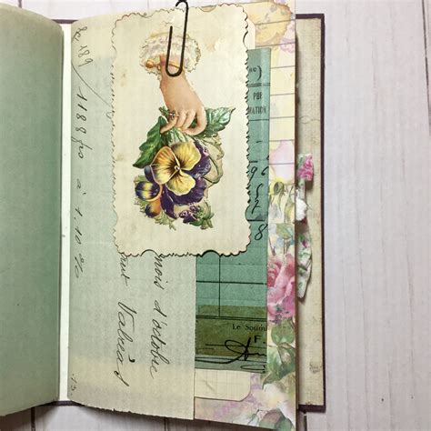 Floral Junk Journal by Beth Wallen! - The Graphics Fairy
