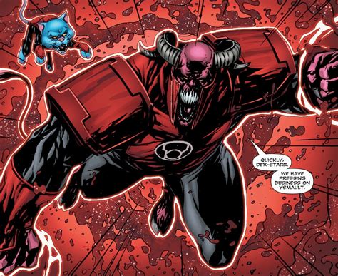 The Butcher The Entity Of Rage Red Lantern Corps Red Lantern Dc