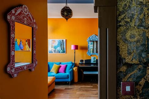 The Househunter A Colourful Two Bedroom Apartment Mad About The House