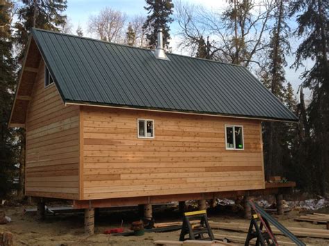 New 16x24 Cabin Going Up In Alaska Small Cabin Forum 2