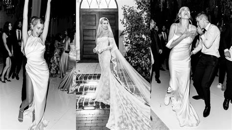 Every Single Thing Hailey Bieber Wore For Her Wedding Harpers Bazaar