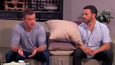 Matt Damon And Jimmy Kimmel Undergo Couples Counselling Again In