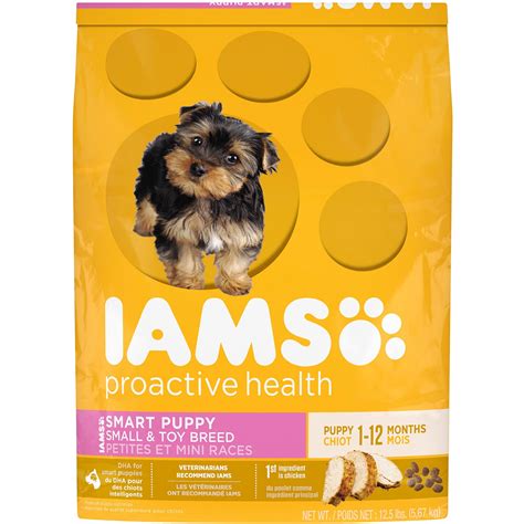 Iams proactive health smart puppy dry dog food chicken. Iams Proactive Health Smart Puppy Small & Toy Breed ...