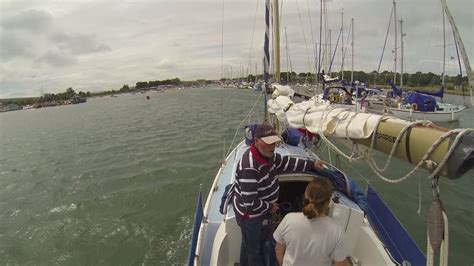 Navigating Into Bembridge Harbour Iow Part2 Youtube