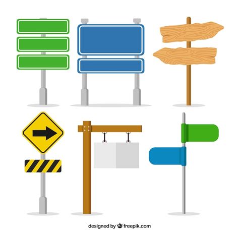 Road Sign Vectors Photos And Psd Files Free Download