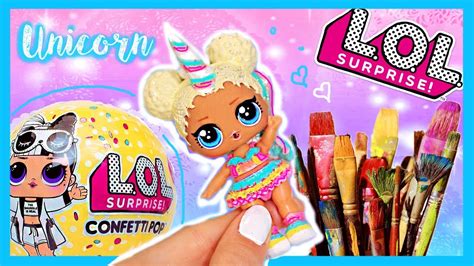 Unicorn 🦄 Lol Surprise Doll Big Sis Custom Diy Youtube