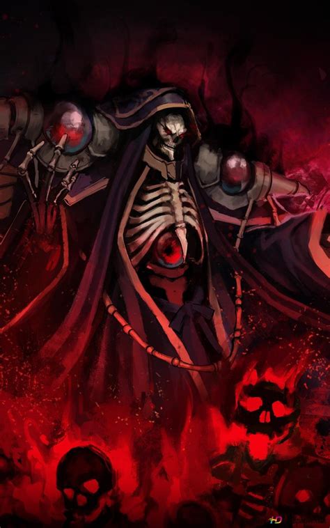 Overlord Ainz Ooal Gown The Undead King 2k Wallpaper Download
