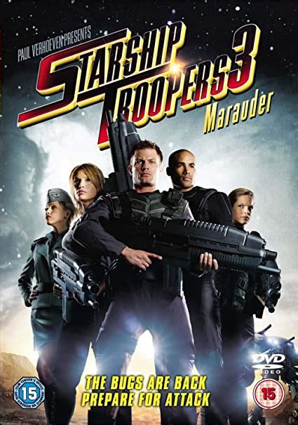 Starship Troopers 3 Marauder Dvd Uk Casper Van Dien
