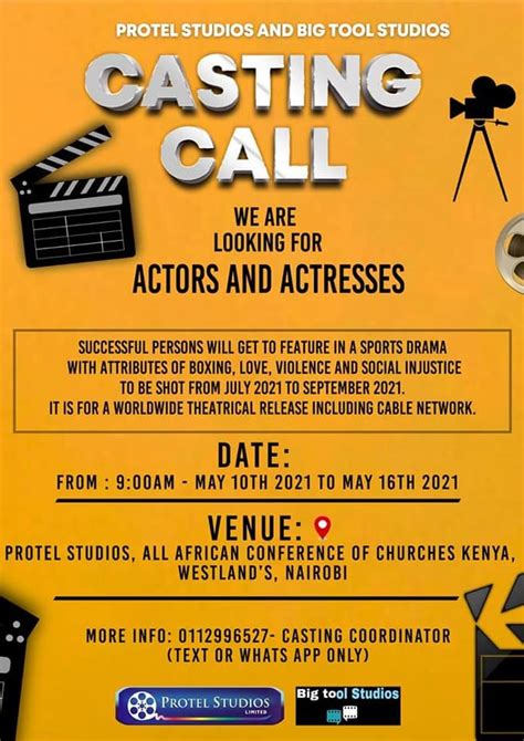 Casting Call See Poster Auditions Auditions Auditions Facebook