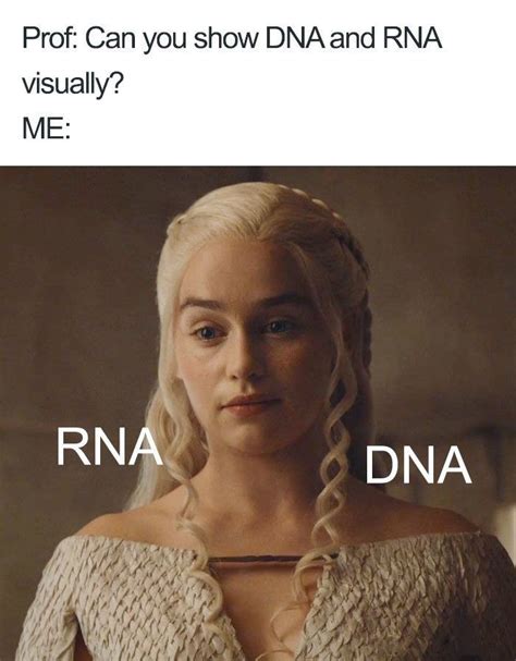 Dna And Rna Meme By Schizoidman Memedroid
