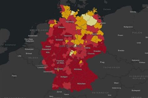 Präzise mulden für körper und erhöhung der körperoberfläche in kontakt mit der schaumstoff bessere verteilung der druck: Liste der Corona-Risikogebiete in Deutschland: Tageskarte