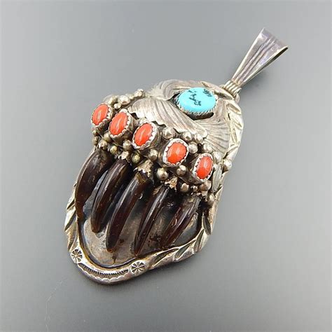 Vintage Native American Navajo Elain Sam Sterling Silver Turquoise