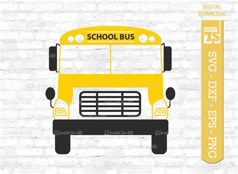 School Bus Svg Bundle School Bus Svg Bus Driver Svg Bundle Etsy
