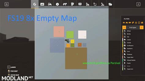 8x Empty Map V 101