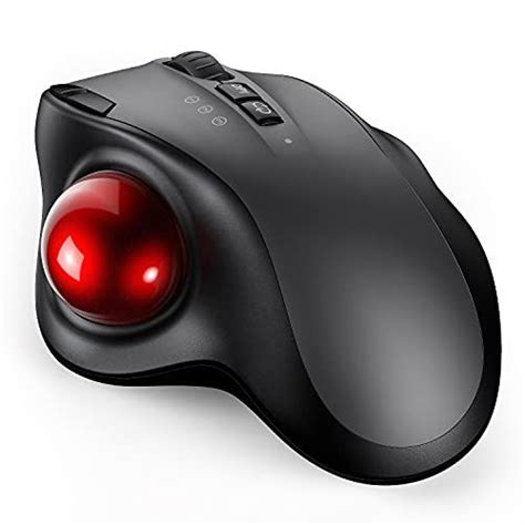 Bluetooth Trackball Mouse 24g Usb Wireless Bluetooth Ergonomic Mice