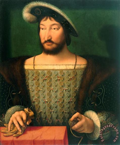 Joos Van Cleve Portrait Of Francis I King Of France Ca 1532 1533
